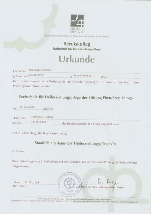 Zertifikat Sprachentwicklungsexpertin